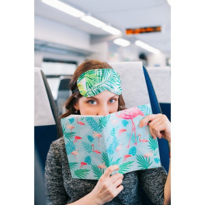 Маска для сна «Тропики», 19,5 × 8,5 см, резинка одинарная, цвет МИКС Маска для сна «Тропики», 19,5 × 8,5 см, резинка одинарная, цвет МИКС