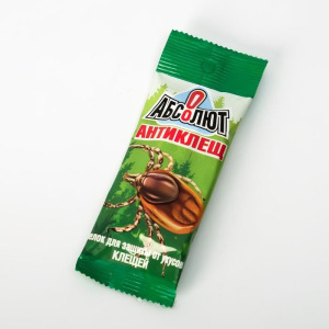 Мелок "Абсолют", для защиты от укусов клещей, пакет, 25 г Мелок "Абсолют", для защиты от укусов клещей, пакет, 25 г