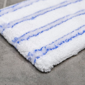 Моп микрофибра с мягкими абразивными вставками, крепление «карман» + «уши», 40 см Моп микрофибра с мягкими абразивными вставками, крепление «карман» + «уши», 40 см