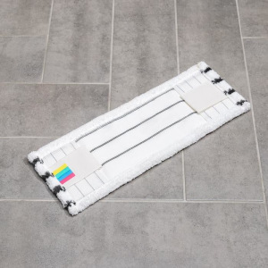 Моп микрофибра с жёсткими абразивными вставками, крепление «карман» + «уши», 40 см Моп микрофибра с жёсткими абразивными вставками, крепление «карман» + «уши», 40 см