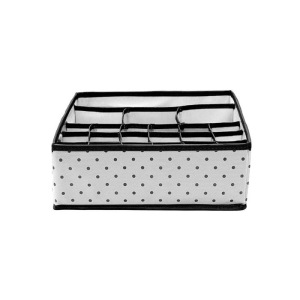 Мульти-органайзер для нижнего белья и аксессуаров Eco White, 18+3+1 секция, 30х30х11 см Мульти-органайзер для нижнего белья и аксессуаров Eco White, 18+3+1 секция, 30х30х11 см