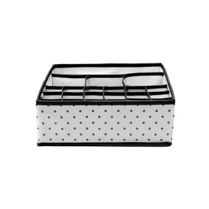 Мульти-органайзер для нижнего белья и аксессуаров Eco White, 18+3+1 секция, 30х30х11 см Мульти-органайзер для нижнего белья и аксессуаров Eco White, 18+3+1 секция, 30х30х11 см