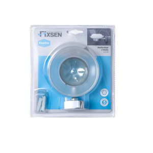 Мыльница Fixsen FX-61308, стеклянная, хром Мыльница Fixsen FX-61308, стеклянная, хром