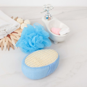 Набор банный, 2 предмета, цвет МИКС Набор банный, 2 предмета, цвет МИКС