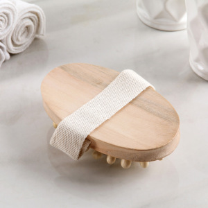 Набор банный, 4 предмета: щётка с пемзой, 2 мочалки, массажёр, цвет МИКС Набор банный, 4 предмета: щётка с пемзой, 2 мочалки, массажёр, цвет МИКС