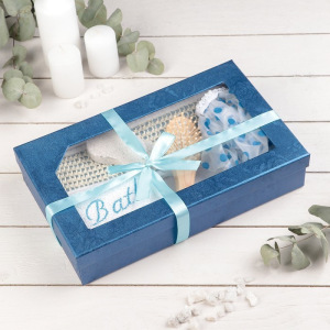 Набор банный, 5 предметов: 2 мочалки, пемза, расчёска, шапочка для душа, цвет МИКС Набор банный, 5 предметов: 2 мочалки, пемза, расчёска, шапочка для душа, цвет МИКС