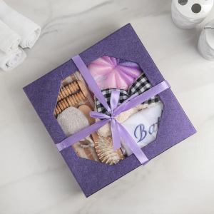 Набор банный, 7 предметов: 3 мочалки, повязка на голову, расчёска, массажёр, пемза, цвет МИКС Набор банный, 7 предметов: 3 мочалки, повязка на голову, расчёска, массажёр, пемза, цвет МИКС