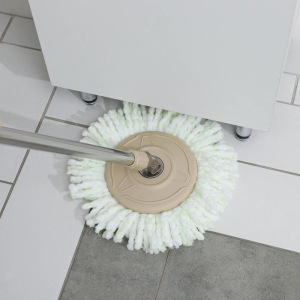 Набор для уборки: ведро на ножках с металлической центрифугой 20 л, швабра, запасная насадка из микрофибры цвет МИКС Набор для уборки: ведро на ножках с металлической центрифугой 20 л, швабра, запасная насадка из микрофибры цвет МИКС