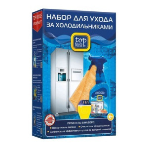 Набор для ухода за холодильниками Top House, 3 предмета Набор для ухода за холодильниками Top House, 3 предмета