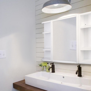 Набор для ванной комнаты Hilton, цвет белый Набор для ванной комнаты Hilton, цвет белый