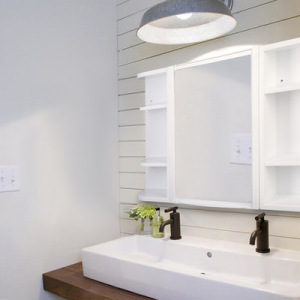 Набор для ванной комнаты Hilton, цвет белый Набор для ванной комнаты Hilton, цвет белый