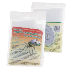 Набор для защиты окон и дверей от насек. шир.100см*2м+репейн.лента 0,01х5,6м цвет микс Набор для защиты окон и дверей от насек. шир.100см*2м+репейн.лента 0,01х5,6м цвет микс