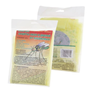 Набор для защиты окон и дверей от насек. шир.100см*2м+репейн.лента 0,01х5,6м цвет микс Набор для защиты окон и дверей от насек. шир.100см*2м+репейн.лента 0,01х5,6м цвет микс