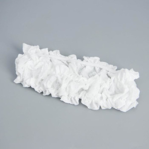 Набор фиксаторов для волос с двумя резинками одноразовый Чистовье, спанлейс, 10 шт/уп, цвет белый Набор фиксаторов для волос с двумя резинками одноразовый Чистовье, спанлейс, 10 шт/уп, цвет белый