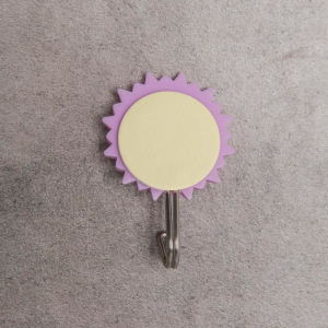 Набор крючков на липучке Доляна «Цветы», 3 шт, цвет МИКС Набор крючков на липучке Доляна «Цветы», 3 шт, цвет МИКС