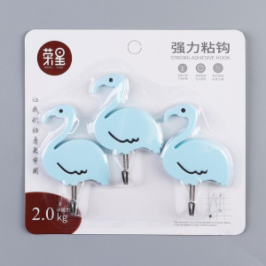 Набор крючков на липучке «Кружка», 3 шт, цвет МИКС Набор крючков на липучке «Кружка», 3 шт, цвет МИКС