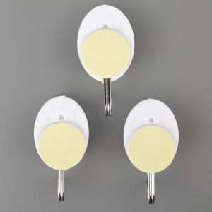 Набор крючков на липучке «Полевые цветы», 3 шт, форма МИКС Набор крючков на липучке «Полевые цветы», 3 шт, форма МИКС