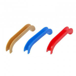 Набор ручек-держателей для пакетов 3 шт, цвет МИКС Набор ручек-держателей для пакетов 3 шт, цвет МИКС