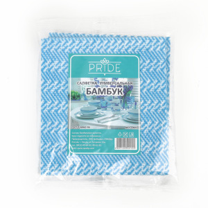 Набор салфеток из бамбукового волокна 3 шт PRIDE, цвет МИКС Набор салфеток из бамбукового волокна 3 шт PRIDE, цвет МИКС