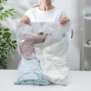 Набор вакуумных пакетов для хранения: 2 шт - 50×70 см, 2 шт - 60×80 см, 2 шт - 80×100 см, насос Набор вакуумных пакетов для хранения: 2 шт - 50×70 см, 2 шт - 60×80 см, 2 шт - 80×100 см, насос