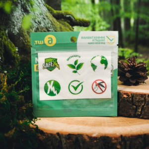 Наклейки антимоскитные SAFEX, №2, 6 шт. Наклейки антимоскитные SAFEX, №2, 6 шт.