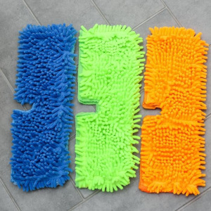 Насадка для плоской двусторонней швабры Доляна, 40×10 см, микрофибра, букли, цвет МИКС Насадка для плоской двусторонней швабры Доляна, 40×10 см, микрофибра, букли, цвет МИКС