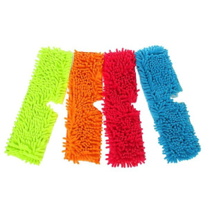 Насадка для плоской двусторонней швабры Доляна, 40×10 см, микрофибра, букли, цвет МИКС Насадка для плоской двусторонней швабры Доляна, 40×10 см, микрофибра, букли, цвет МИКС