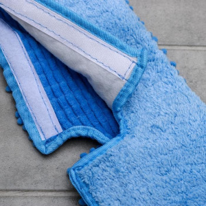 Насадка для плоской двусторонней швабры Доляна, 40×10 см, микрофибра, букли, цвет МИКС Насадка для плоской двусторонней швабры Доляна, 40×10 см, микрофибра, букли, цвет МИКС