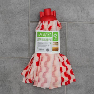 Насадка для швабры Доляна «Юбочка полоски», цвет МИКС Насадка для швабры Доляна «Юбочка полоски», цвет МИКС