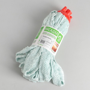 Насадка для швабры ленточная Доляна «Юбочка», микрофибра, 130 гр, цвет МИКС Насадка для швабры ленточная Доляна «Юбочка», микрофибра, 130 гр, цвет МИКС