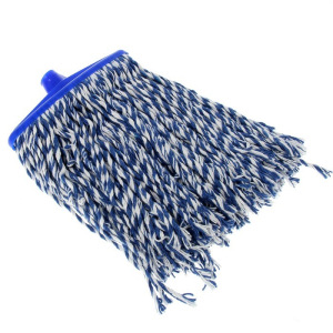 Насадка для швабры удлинённая верёвочная, х/б 250 гр, цвет МИКС Насадка для швабры удлинённая верёвочная, х/б 250 гр, цвет МИКС