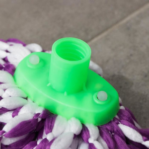 Насадка для швабры верёвочная Доляна, микрофибра, 100 гр, цвет МИКС Насадка для швабры верёвочная Доляна, микрофибра, 100 гр, цвет МИКС