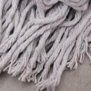 Насадка для швабры верёвочная, х/б, 200 гр, цвет МИКС Насадка для швабры верёвочная, х/б, 200 гр, цвет МИКС