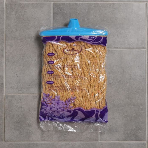 Насадка для швабры верёвочная, х/б, 250 гр, цвет МИКС Насадка для швабры верёвочная, х/б, 250 гр, цвет МИКС