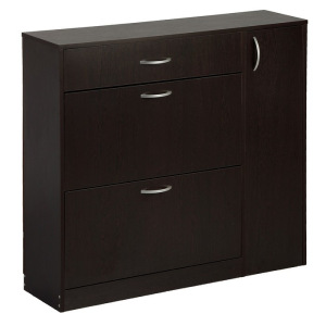 Обувница с дверью 1060х280х960 Венге темный Обувница с дверью 1060х280х960 Венге темный