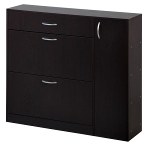 Обувница с дверью 1060х280х960 Венге темный Обувница с дверью 1060х280х960 Венге темный