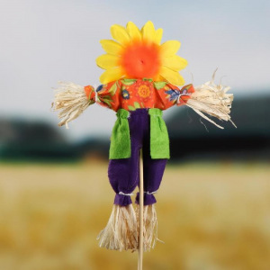 Огородное пугало «Солнце», h = 50 см, МИКС Огородное пугало «Солнце», h = 50 см, МИКС