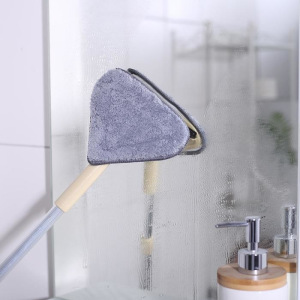 Окномойка с телескопической алюминевой ручкой и сгоном, 12×12×59(89) см, цвет МИКС Окномойка с телескопической алюминевой ручкой и сгоном, 12×12×59(89) см, цвет МИКС
