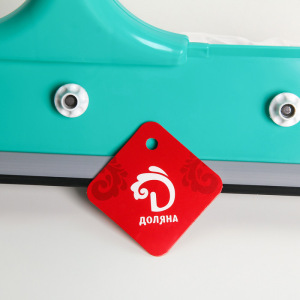 Окномойка с телескопической металлической ручкой Доляна, 28×77(116) см, поворотная головка, поролон, цвет голубой Окномойка с телескопической металлической ручкой Доляна, 28×77(116) см, поворотная головка, поролон, цвет голубой