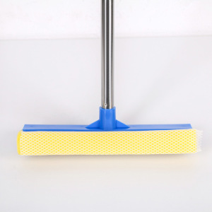 Окномойка с телескопической стальной ручкой и сгоном Доляна, 25×7×77(108) см, поролон Окномойка с телескопической стальной ручкой и сгоном Доляна, 25×7×77(108) см, поролон