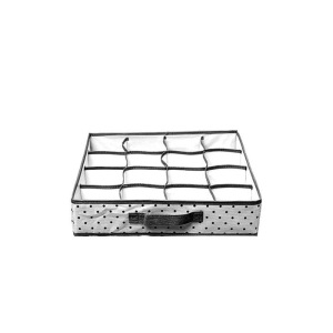 Органайзер большой для одежды Eco White, 16 ячеек, 40х40х9 см Органайзер большой для одежды Eco White, 16 ячеек, 40х40х9 см