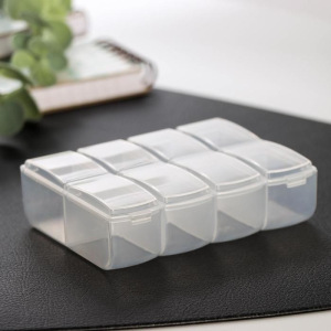 Органайзер для мелочей 82х105х30, цвет прозрачный Органайзер для мелочей 82х105х30, цвет прозрачный