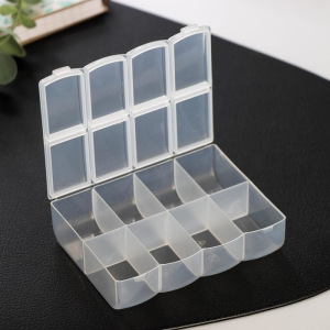 Органайзер для мелочей 82х105х30, цвет прозрачный Органайзер для мелочей 82х105х30, цвет прозрачный