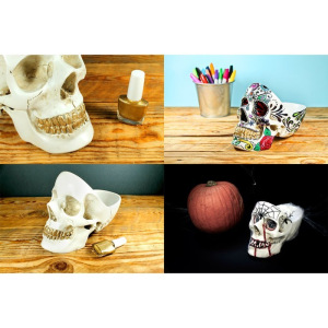 Органайзер для мелочей skull белый Органайзер для мелочей skull белый