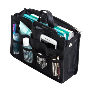 Органайзер для сумки SOFIA, 28х16х10 см, 8 карманов, цвет черный Органайзер для сумки SOFIA, 28х16х10 см, 8 карманов, цвет черный