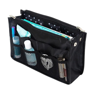 Органайзер для сумки SOFIA, 28х16х10 см, 8 карманов, цвет черный Органайзер для сумки SOFIA, 28х16х10 см, 8 карманов, цвет черный