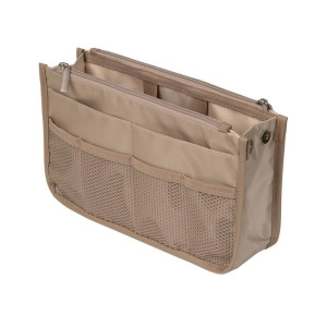 Органайзер для сумки SOFIA, 28х16х8,5 см, 8 карманов, цвет бежевый Органайзер для сумки SOFIA, 28х16х8,5 см, 8 карманов, цвет бежевый