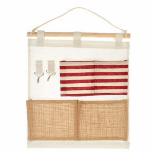 Органайзер с карманами подвесной, 4 отделения, 30×35 см, дизайн МИКС Органайзер с карманами подвесной, 4 отделения, 30×35 см, дизайн МИКС