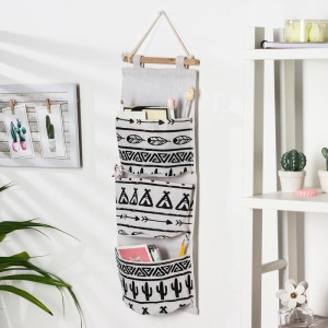 Органайзер с карманами подвесной «Мексика», 3 отделения, 20×60 см, цвет белый Органайзер с карманами подвесной «Мексика», 3 отделения, 20×60 см, цвет белый