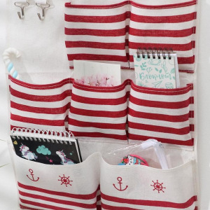 Органайзер с карманами подвесной «Морской бой», 7 карманов, 48×35 см, цвет коричневый Органайзер с карманами подвесной «Морской бой», 7 карманов, 48×35 см, цвет коричневый